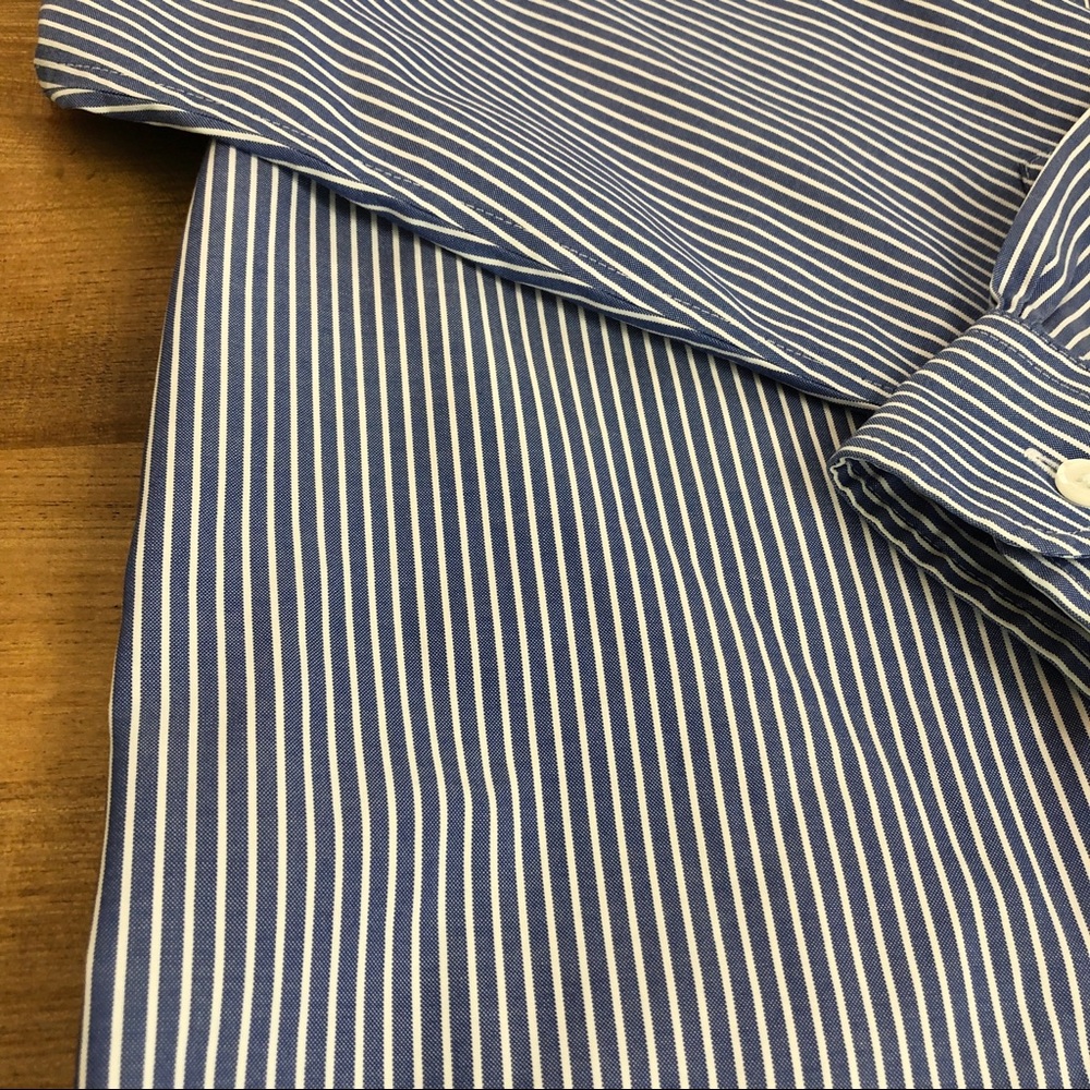 L.L. Bean 100% Cotton Button Up Collared Shirt - Picture 5 of 9